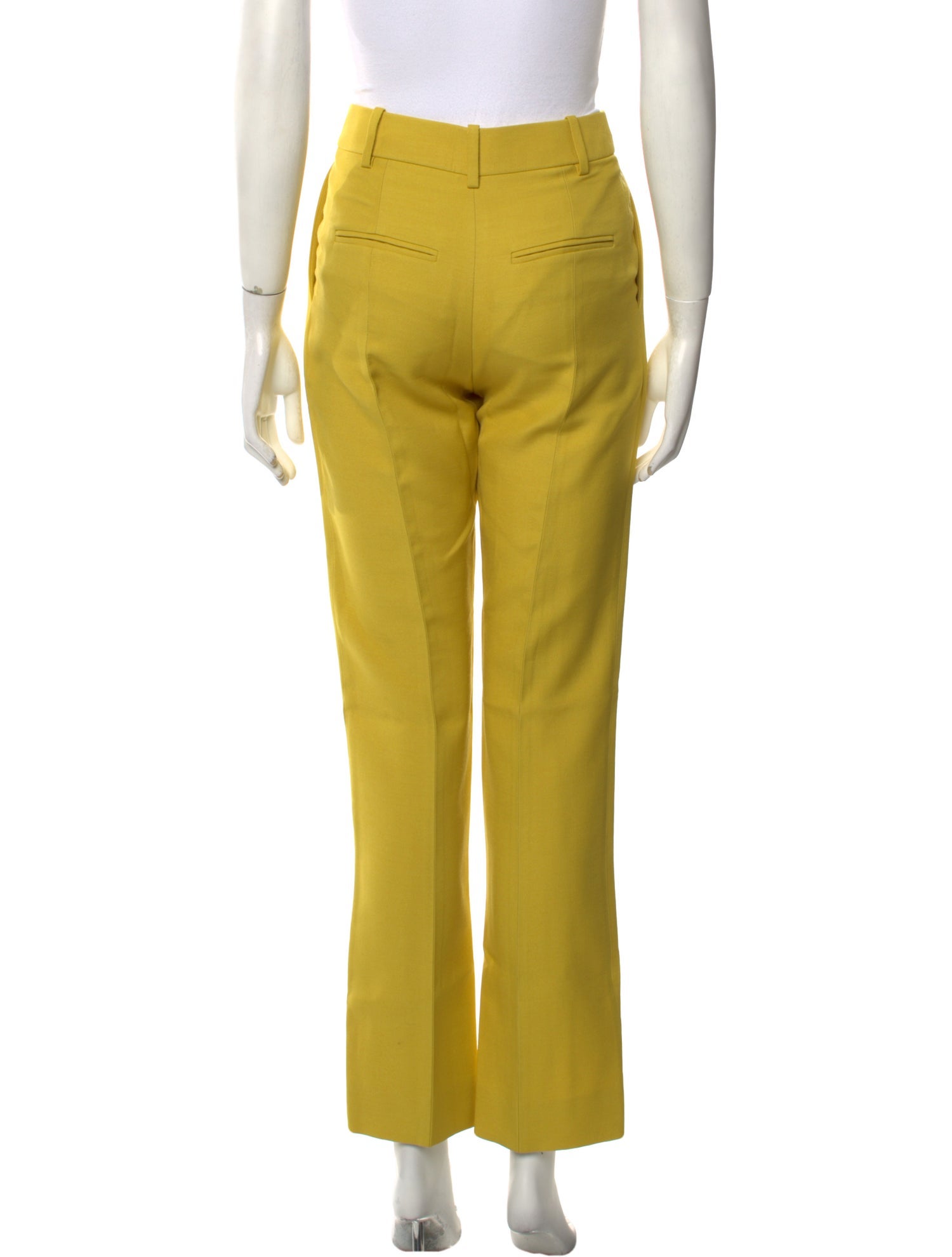 Valentino Virgin Wool Straight Leg Pants
